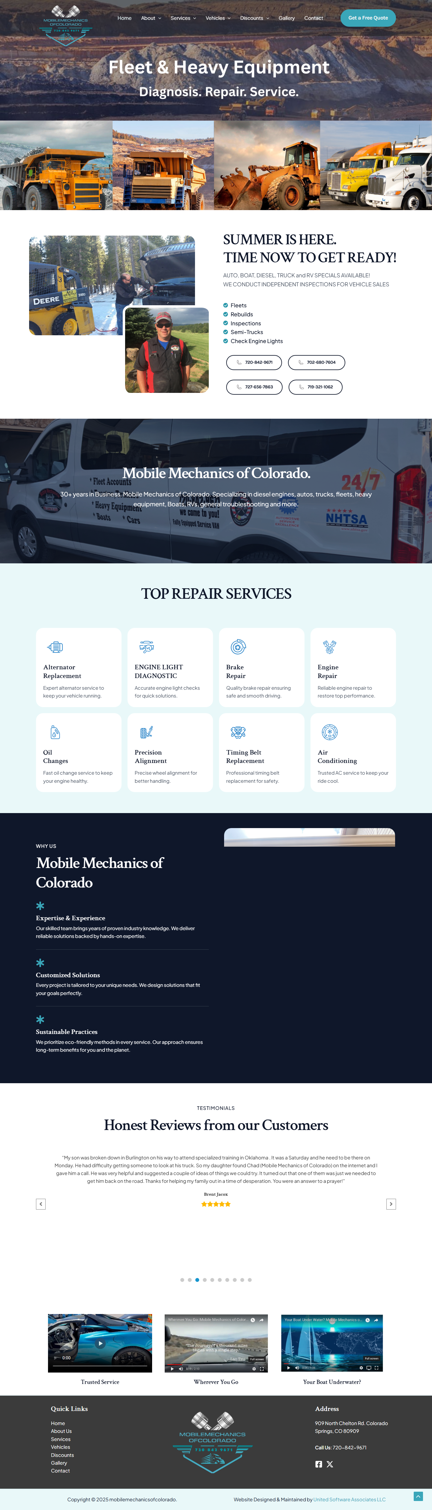 Health & care website